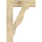 Ekena Millwork Funston Block Rough Sawn Bracket, Douglas Fir, 4"W x 18"D x 26"H BKT04X18X26FST05RDF - alternate 3